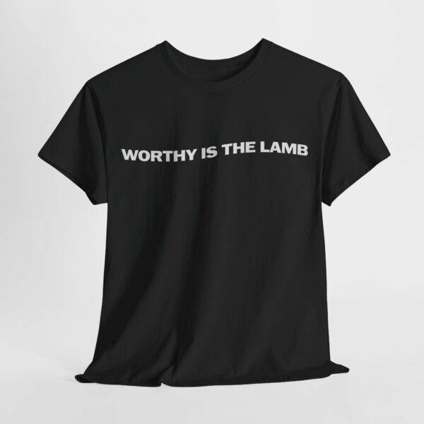 Unisex Tee - Worthy is the Lamb Design - Gildan 5000 - Image 6