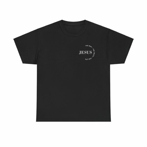 Minimalist Jesus T-Shirt - Bella+Canvas 3001 - Image 2