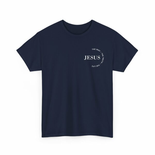 Minimalist Jesus T-Shirt - Bella+Canvas 3001 - Image 5