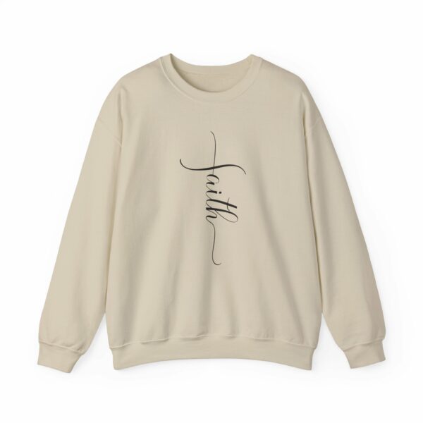Faith Gildan Heavy Blend Crewneck Sweatshirt - Image 2