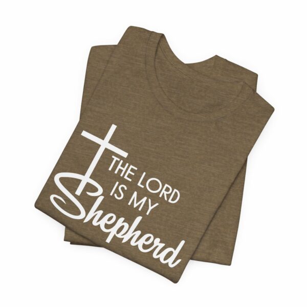 The Lord Is My Shepherd T-Shirt – Christian Psalm 23 Shirt - Image 6